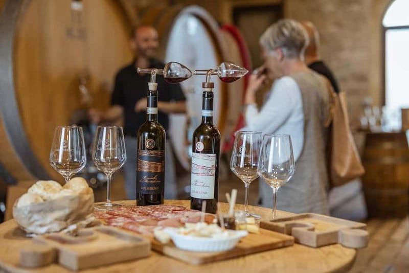 MONTALCINO : Wine Tasting with Tuscan Cold Cuts and Cheese - Why this Montalcino tasting is more than a quick glass of wine