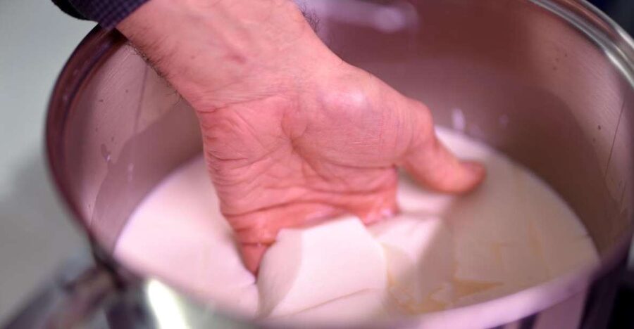 Paris: Butter and Cheesemaking Workshop - Entering the cheese-making room