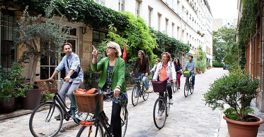 Paris Marais Bike Tour with Cheese & Sweet Tastings - Marché des Enfants Rouges is the food highlight