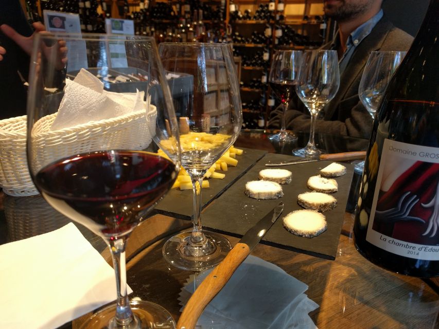 Paris: Wine and Cheese Tasting - A Paris wine shop with a lesson built in