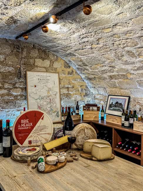 Paris: Wine & Cheese Tasting Master Class Near Eiffel Tower - Why the stone cellar changes the whole tasting