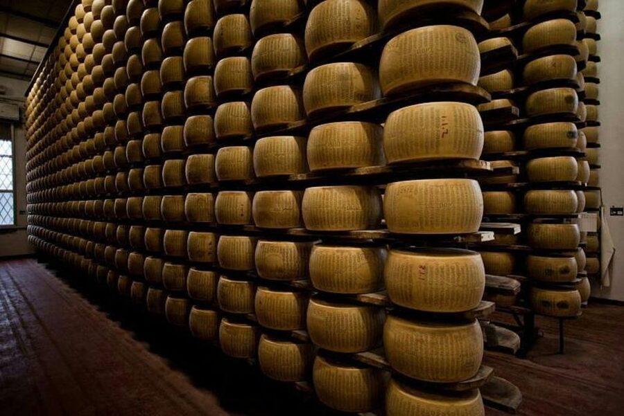 Parma: Traditional Cheese Factory Visit with Tasting - A Tasting with Local Wine and Balsamic Vinegar