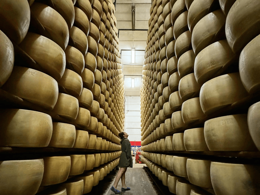 Parmesan Cheese Tour & Tasting in Modena - The aging warehouse and its 6,000 wheels