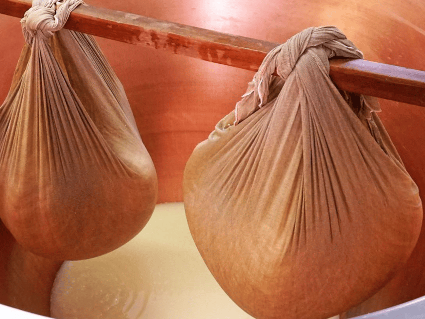 Parmesan Wheels near Parma: Tasting & Factory Tour - Inside the production rooms with the cheesemakers