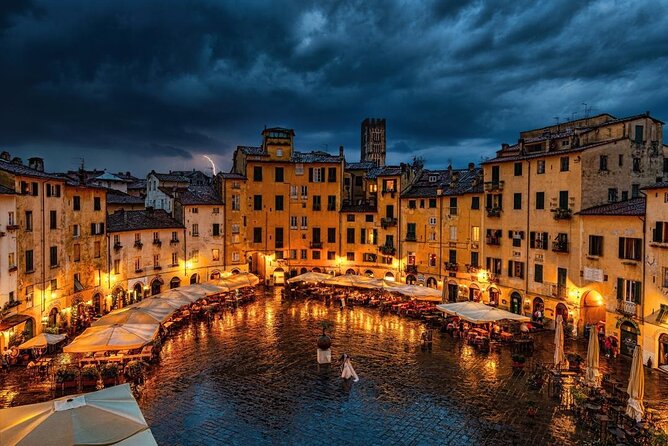 Pisa, Lucca & Cheese Farm with wine tasting Private Tour - Lucca, from Piazza Anfiteatro to San Martino