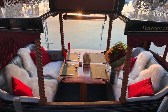 Private, luxury Gold Coast Gondola cruise with cheese & wine - Meeting at the JW Marriott marina