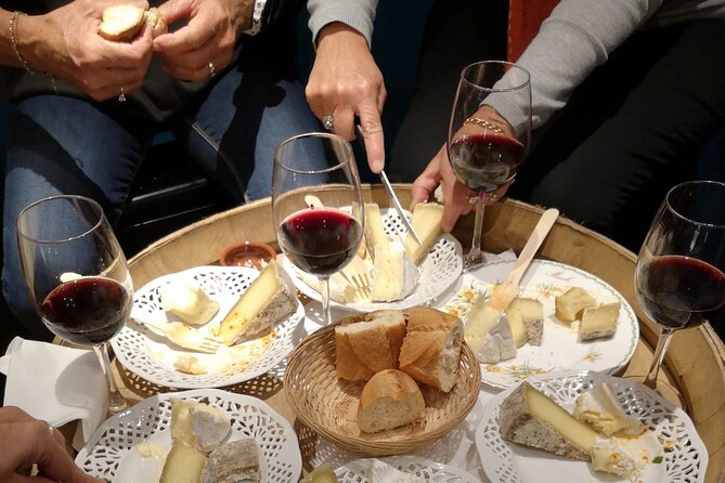Private tasting of Savoie cheese and wine in Chamonix - Chignin-Bergeron, Altesse, and Pinot Noir in the glass