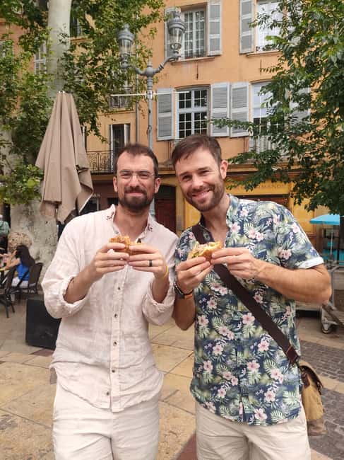 Provençal tasting tour, cheeses and wines in Aix - Cours Mirabeau and the wine-and-cheese lesson