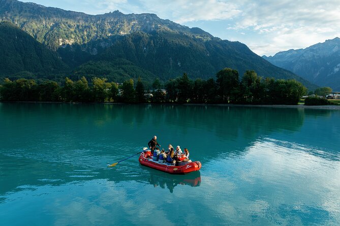 Raclette Rafting in Interlaken - What happens from the 6:00 pm meeting time