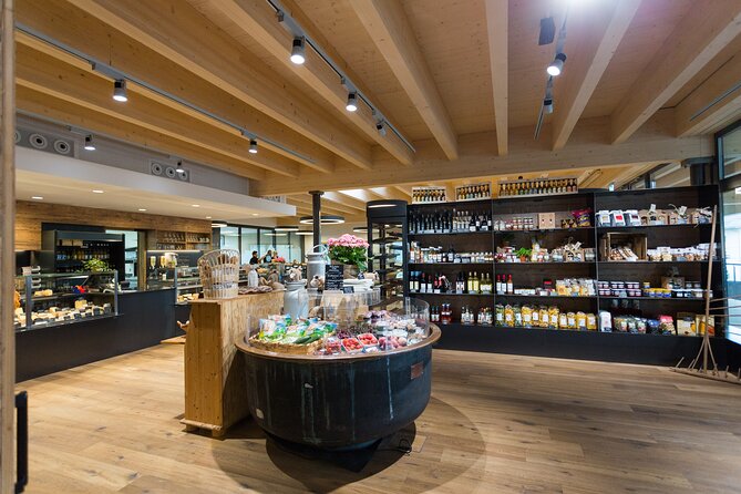 Rapperswil, Cheese, and Lindt Home of Chocolate from Zurich - A working dairy at Milchmanufaktur Einsiedeln