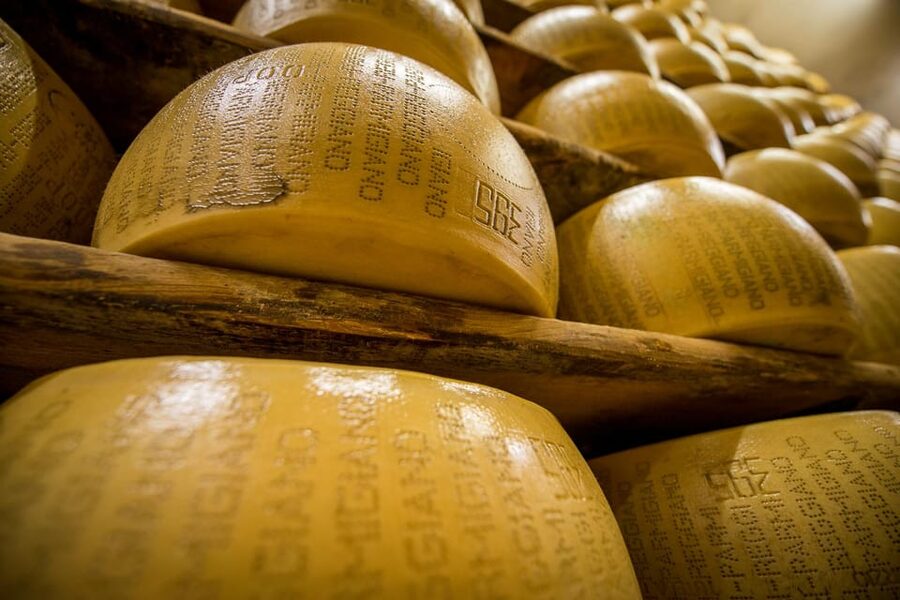 Reggio Emilia: Parmigiano Reggiano & Balsamic Vinegar Tour - The tasting: three ages of cheese and local meats