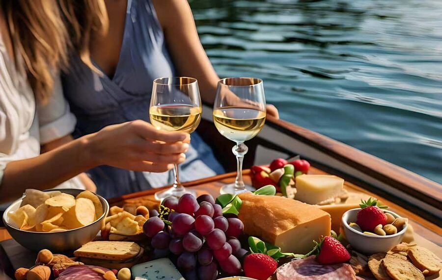 Romantic Boat Cruise with Wine & Cheese or Surprise Dinner - Quick points to know