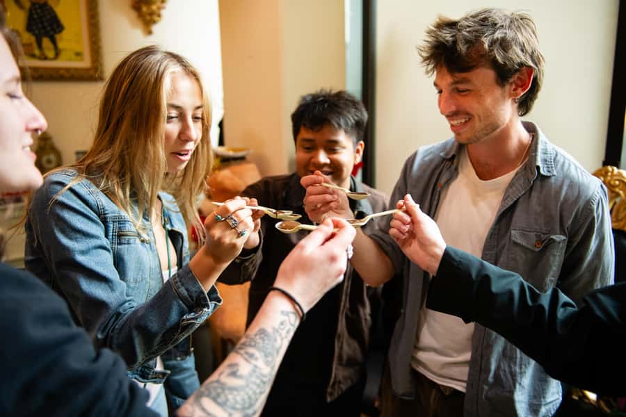 Seattle: Wine, Cheese and Chocolate Pairing Tour - SELEUŠS Chocolates starts and finishes the route
