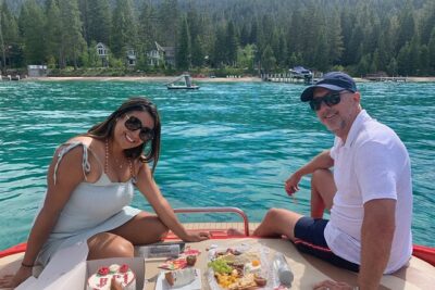 Sunset Wine & Cheese Emerald Bay Boat Charter