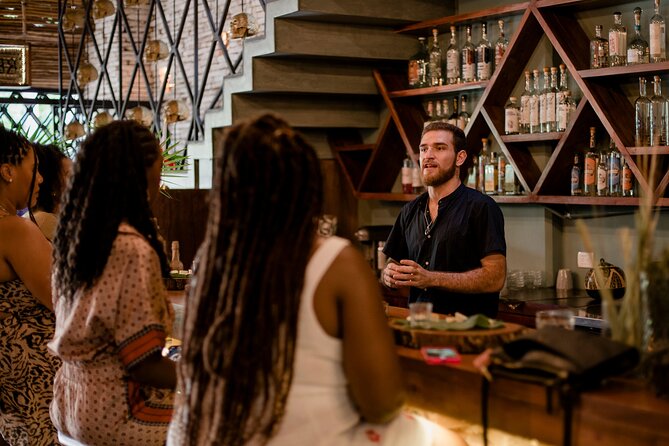 Tequila and Mezcal Tasting in Tulum with Cheese Pairing - The 5:00 pm meeting point in Aldea Zama