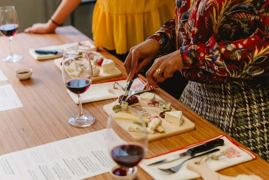 The Official Emily in Paris Wine & Cheese with Butter Making - Four French wines, five cheeses, and fresh bread
