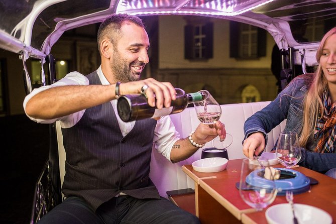 The Private Tuk Tuk Tour with one of The Best Fondues in Geneva! - Molard Tower, the Flower Clock, and the lake