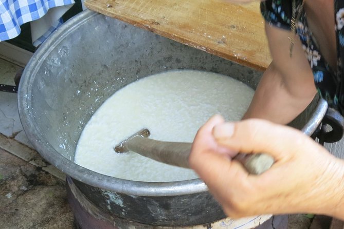 Troodos Mountains Halloumi Making: All Inclusive Workshop & Tour - Pano Lefkara, lace shops, and free time