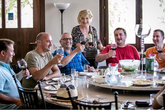 Wine and Cheeses - The views, vineyard, and olive grove