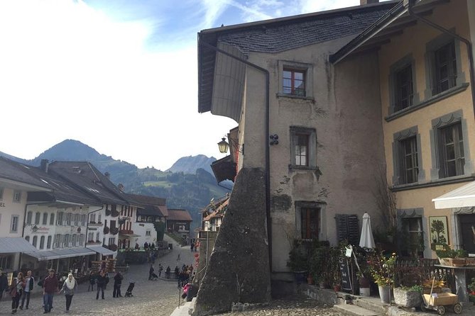 Winter Gruyères, chocolate & cheese tour from Lausanne - Alpine scenery from the bus