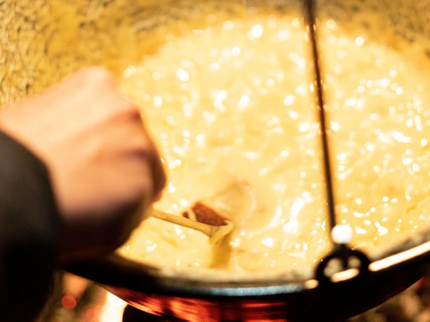 Zermatt: Outdoor fondue "group experience under the stars" - The optional hotel pickup