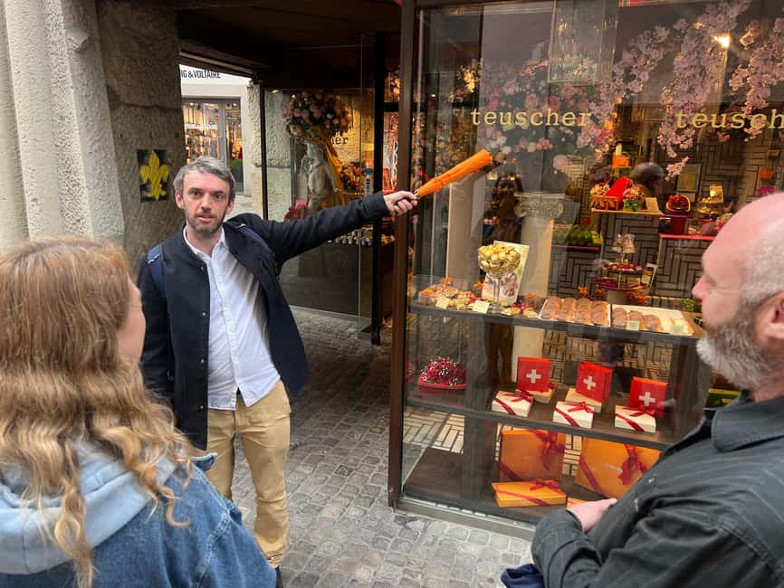 Zurich: Food Tour of 8+ Tastings with Cheeses & Chocolates - Zurich chocolate and the city’s oldest chocolatiers